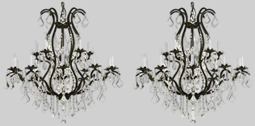 Wrought Iron Chandelier Crystal Chandeliers Lighting
