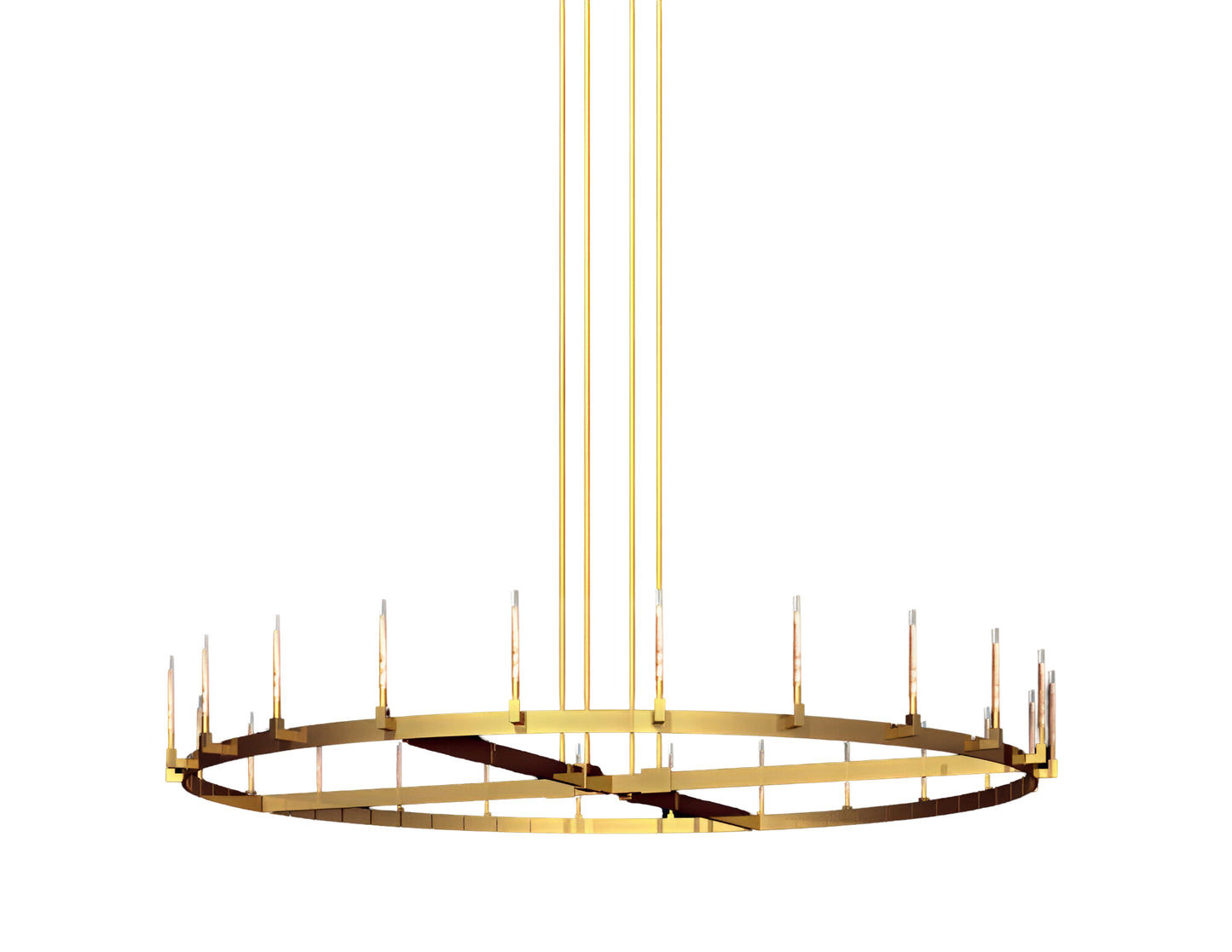 Corsica Round Chandelier 72” Vintage Barn Metal Chandelier Chandeliers Industrial Loft Rustic Lighting Great for the Living Room, Dining Room, Foyer and Entryway, Family Room, and more!