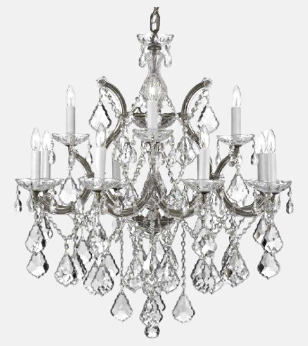 Maria Theresa Chandelier Lighting Trimmed With Spectra (Tm) Crystal