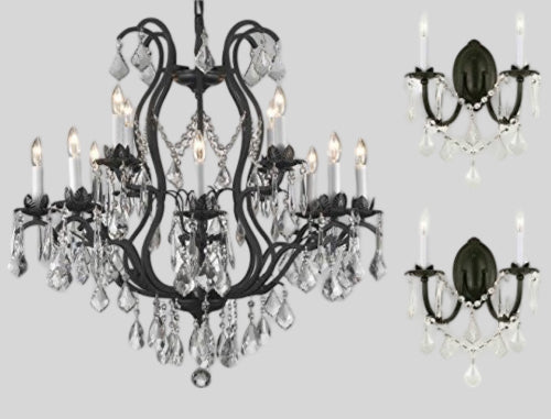Wrought Iron Crystal Lighting Chandeliers&nbsp;