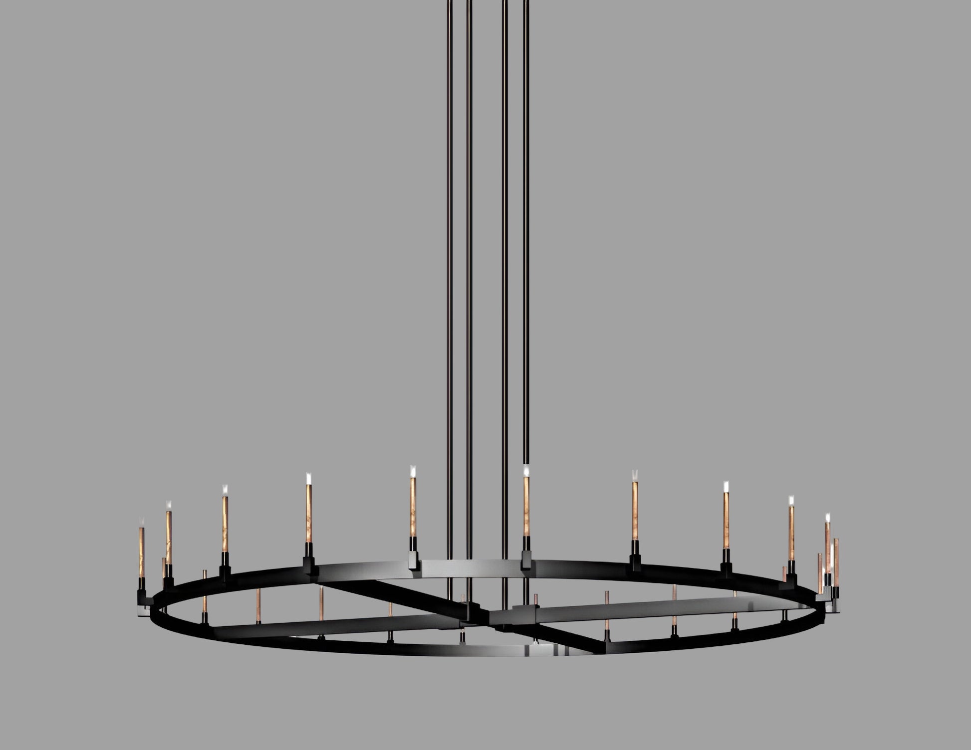  Corsica Round Chandelier 84” Vintage Barn Metal Chandelier Chandeliers Industrial Loft Rustic Lighting Great for the Living Room, Dining Room, Foyer and Entryway, Family Room, and more!