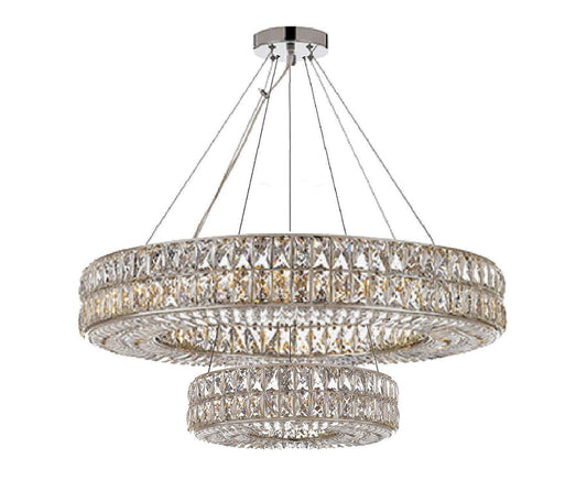 wide chandelier